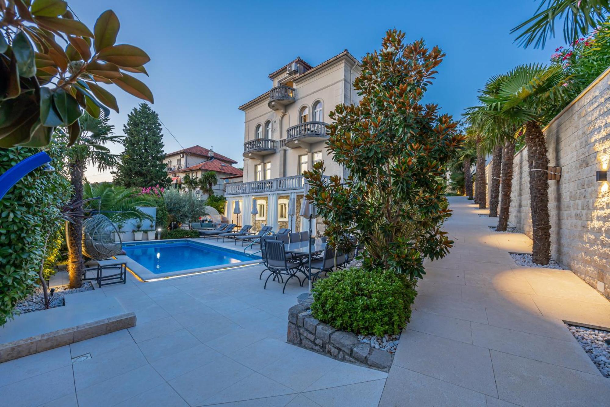 Villa Vita Luxury Apartments Crikvenica Exterior foto