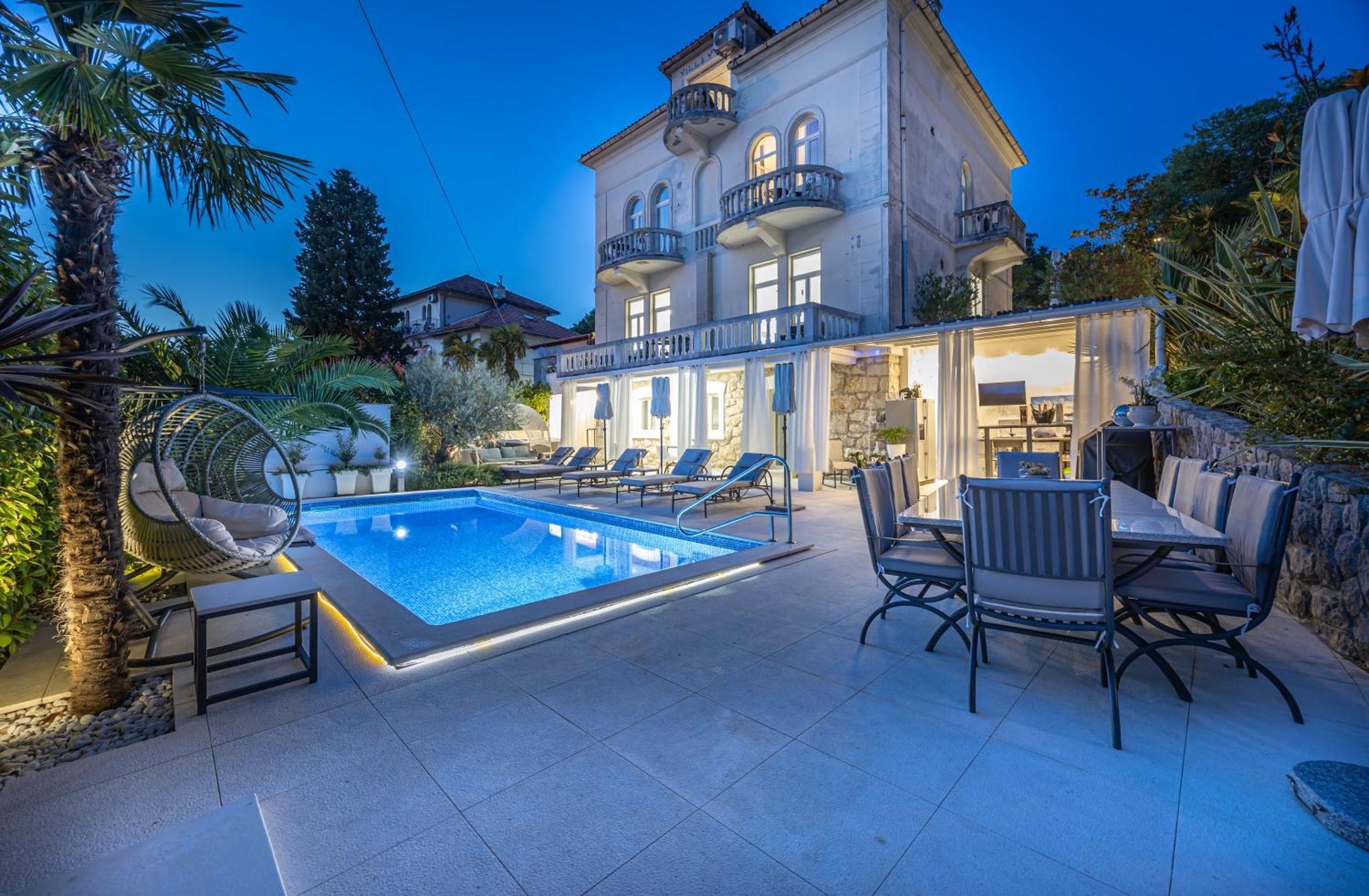 Villa Vita Luxury Apartments Crikvenica Exterior foto