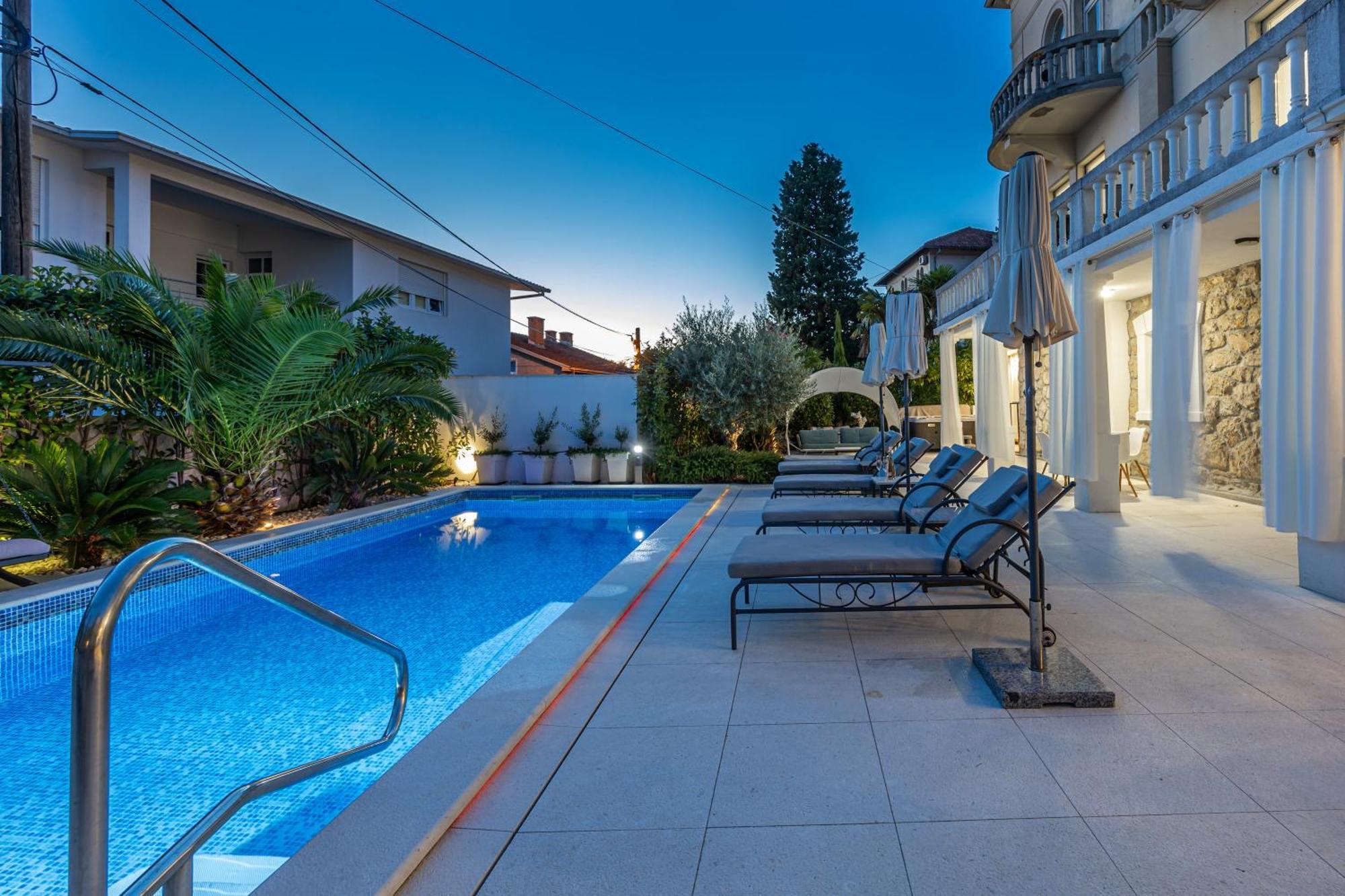 Villa Vita Luxury Apartments Crikvenica Exterior foto